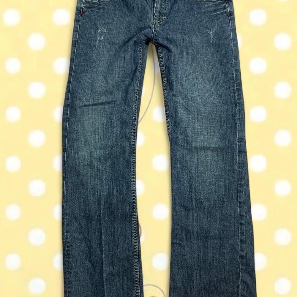 Super cute y2k mid rise bootcut jeans